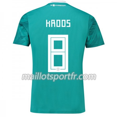 Maillot de Foot Allemagne Kroos 8 Exterieur Coupe du monde 2018 Maillot de Foot Allemagne Kroos 8 Exterieur Coupe du monde 2018